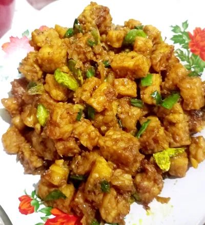 Tumis Pete Tempe Kecap Manis