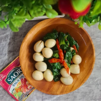 Tumis Sawi Hijau Saori