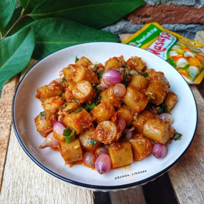 Tumis Sosis Sambel Terasi