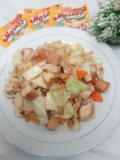 Tumis Tahu Kubis ala Masako