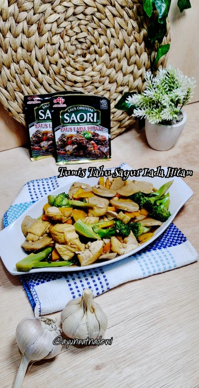 Tumis Tahu Sayur Lada Hitam