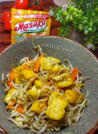 Tumis tahu toge