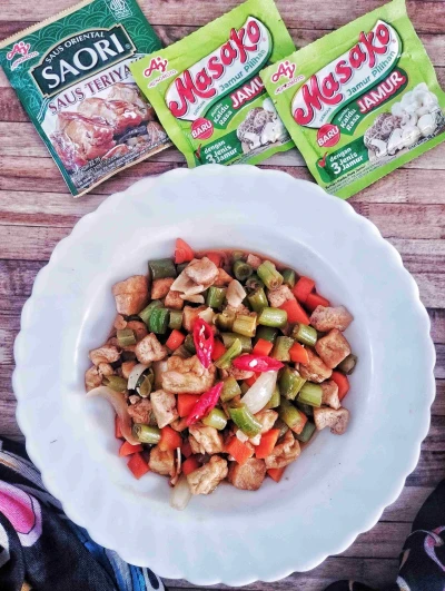 Tumis Tahu Wortel Buncis Teriyaki