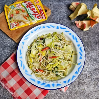 Tumis Taoge Sawi Putih