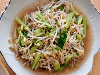 Tumis Tauge dan Batang Brokoli