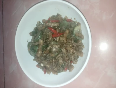 Tumis Terong T2 (Teri Tempe)