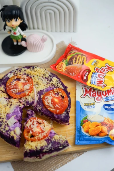 Ubi Cheese Bread