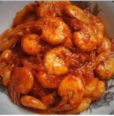 Udang asam manis
