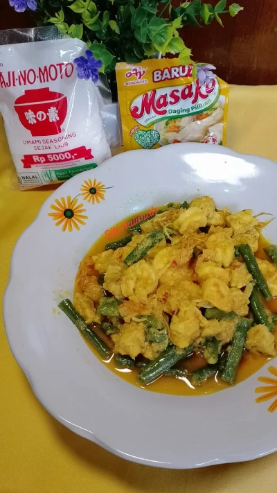 Udang Bumbu Kuning Ala Rumahan
