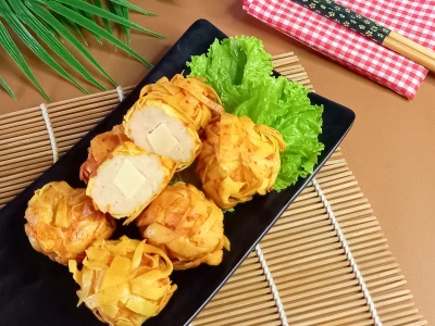 Udang Rambutan Keju