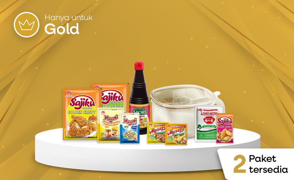 [HANYA UNTUK GOLD] Paket Meriah