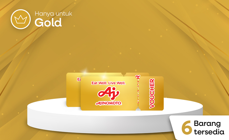 [HANYA UNTUK GOLD] Voucher Ajinomoto 100rb