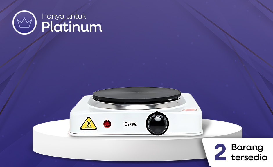 [HANYA UNTUK PLATINUM] Kompor Listrik Low Watt