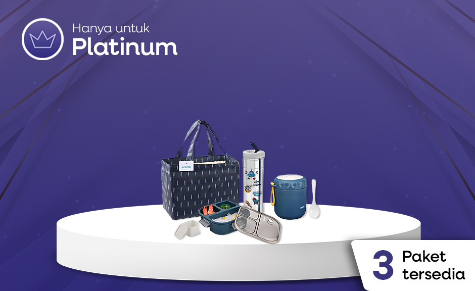 [HANYA UNTUK PLATINUM] Lunchbox Set