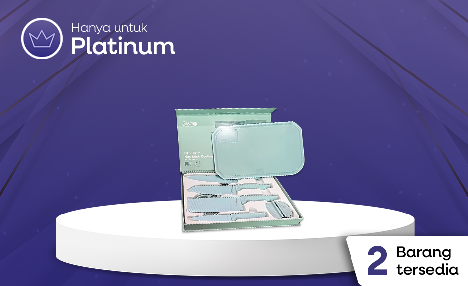 [HANYA UNTUK PLATINUM] Pisau Set