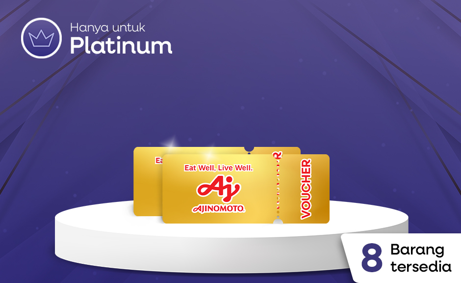 [HANYA UNTUK PLATINUM] Voucher Ajinomoto 100rb