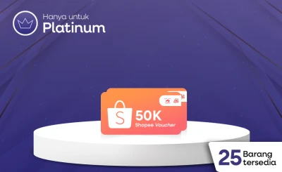 [HANYA UNTUK PLATINUM] Voucher Shopee Ajinomoto 50rb