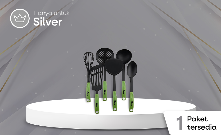 [HANYA UNTUK SILVER] Spatula Set