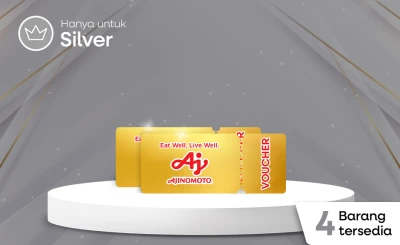 [HANYA UNTUK SILVER] Voucher Ajinomoto 100rb