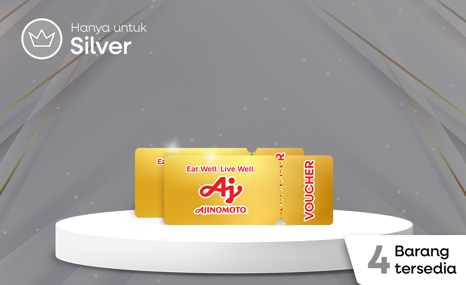 [HANYA UNTUK SILVER] Voucher Ajinomoto 100rb
