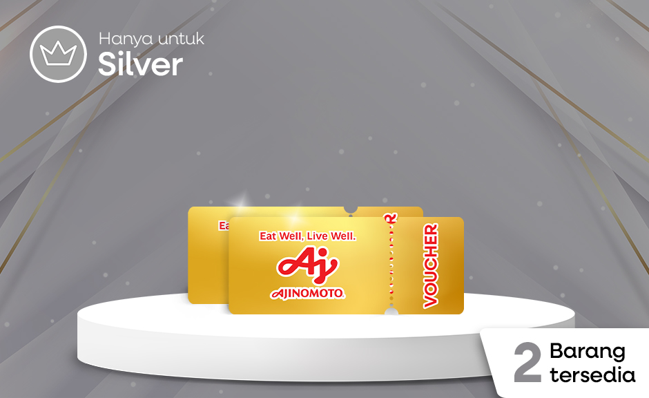 [HANYA UNTUK SILVER] Voucher Ajinomoto 100rb