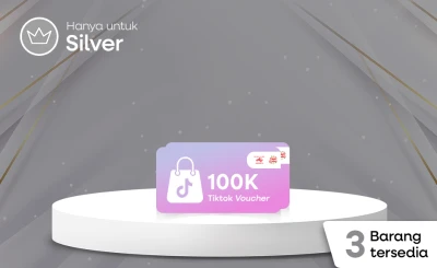 [HANYA UNTUK SILVER] Voucher TikTok Ajinomoto 100rb