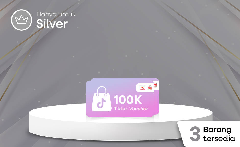 [HANYA UNTUK SILVER] Voucher TikTok Ajinomoto 100rb